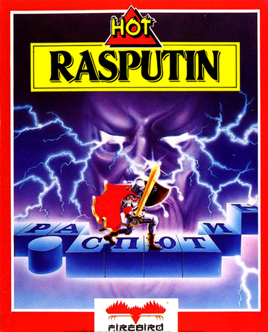 Rasputin box art for Commodore 64